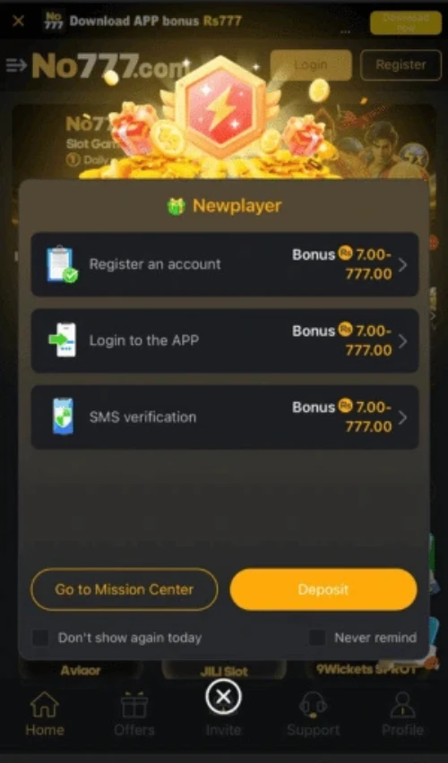 No777 Game Download APK 2026 Real Earning App for Android