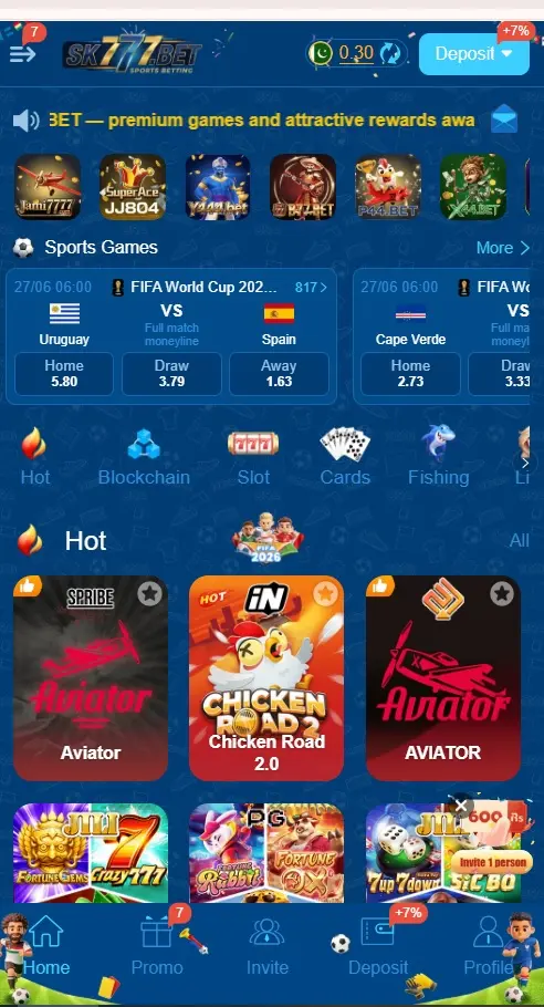 SK777 Game APK Download 2026